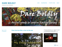 Tablet Screenshot of dareboldly.com